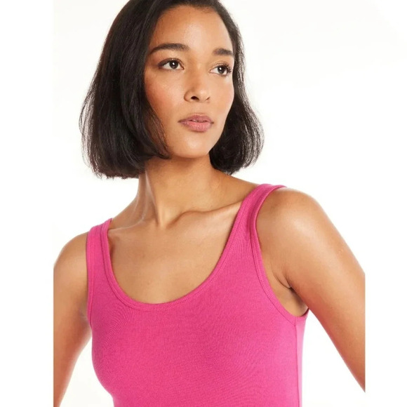 Barbie Pink Ribbed Tank Top - Picture 9 of 11
